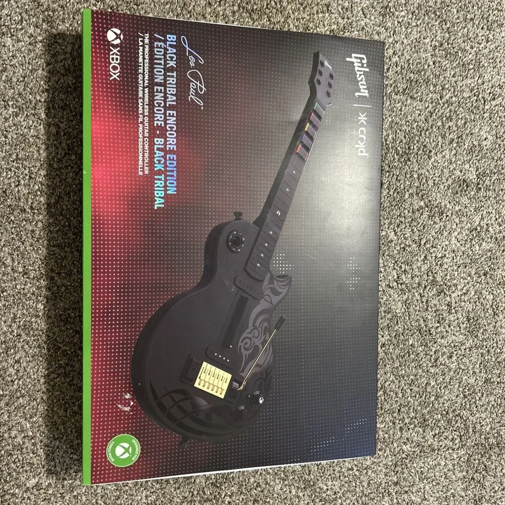 CRKD Gibson Les Paul Guitar Controller Wireless Xbox PC iOS Android Open box